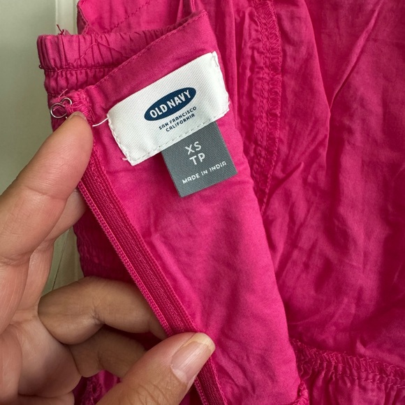 NWT Old Navy Women’s Hot Pink Dress XS Petite - Picture 7 of 12